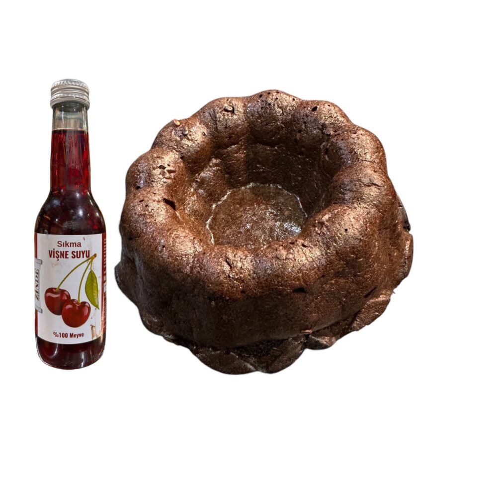 Diyet Proteinli Kek ve Sıkma Meyve Suyu (Glutensiz)