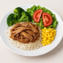 Hindi Filetolu Bezelyeli Nohutlu Basmati Sporcu Pilavı